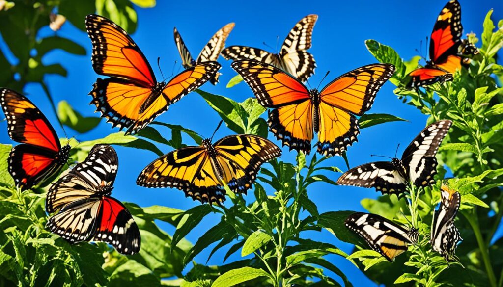 territorial behavior in butterfly species